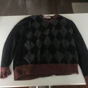 Levi’s argyle sweater